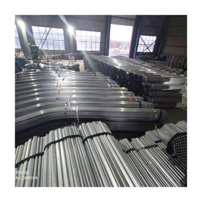 China Purlin Pipe Standard Round Greenhouse Frame Steel Structure Purlin Pipe Oval Hot Dipped Galvanized Low Cost Cheap Price for sale