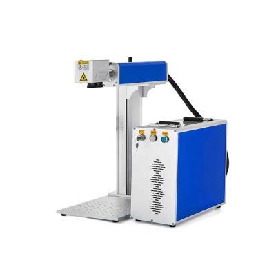 China 3D Slot Laser LOGO Metal Laser Marking Machine Marking Metal Carving Marking Machine for sale