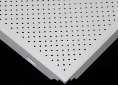 China 300 × 300mm perforated metal ceiling panels , architectural perforated metal panels for sale