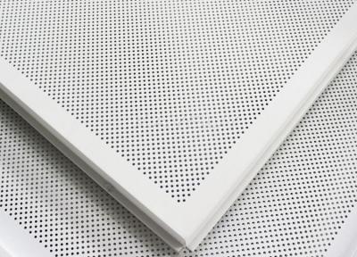 China Aluminum suspending lay in grid ceiling tiles 2x4 Lay , office ceiling panel for sale