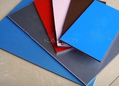 China Polyester ( PE ) or Fluorocarbon PVDF aluminum composite panel mirror treatment for sale