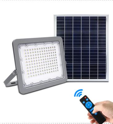 China High Brightness KCD Outdoor Energy Saving IP65 Solar Panel 2200K 100 Watt 200 Watt 300 Watt 12 Volt Led Flood Light for sale