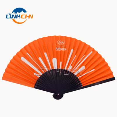 China China Handmade High Quality Bamboo Tissue Paper Fans For Event for sale