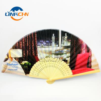 China China High Quality Custom Bamboo Frame Hand Held Fan for sale