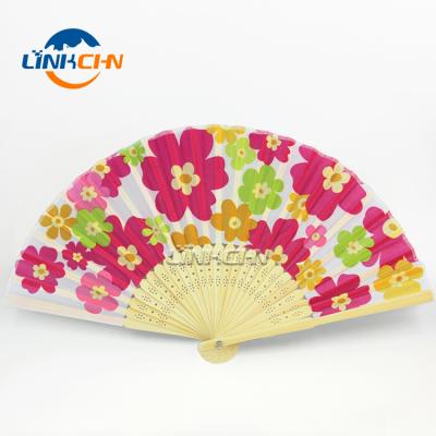 China China Customize Made Bamboo Hand Fan Ribs Foldable Hand Fan For Gift for sale