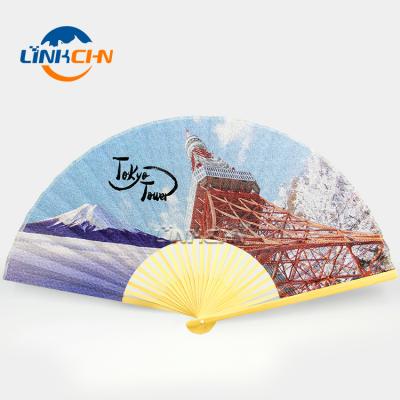 China China Promotional Custom Bamboo Hand Fan Fans For Events for sale