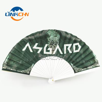 China China Custom Sublimation Printing Spanish Hand Fan With Logo for sale