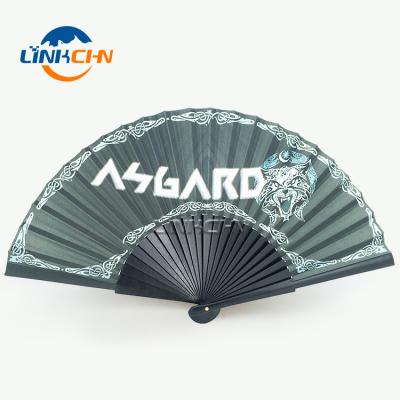 China China Personalized Custom Printed Folding Hand Fan For Party for sale