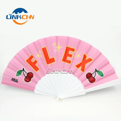 China China Personalized Custom Sublimated Plastic Hand Fan For Events for sale