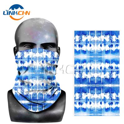 China Custom logo neck cuff bandana face neck skin cuff full color moq seamless wholesale friendly sublimation stockings for sale