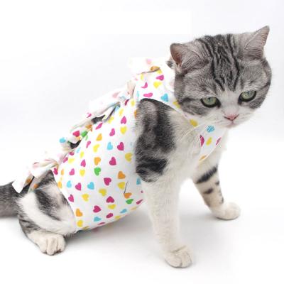 China Cat Recovery Suit Surgery Gown Special Cat Clothing Clothes Suit for Cat Use for sale