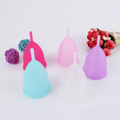 China Reusable Silicone Medical Ladies Cup Period Cups Lady Menstrual Cup for sale