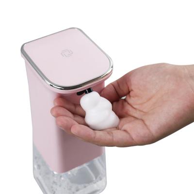 China Foam Soap Dispenser Dry Battery Automatic Liquid Soap Dispenser Desktop and Wall Mounted Auto Soap Dispenser ABS for sale