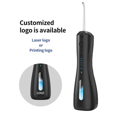 China Good Quality Portable Tooth Cleaner Smart Measuring Home Wireless Tonsil Stones Ipx7cordless Black Water Flosser for sale