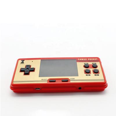 China Mini Pocket Console Family Pocket Console 638 Games Built In 3.0 Inch Handheld Game Player With Mini Game Cartridge for sale