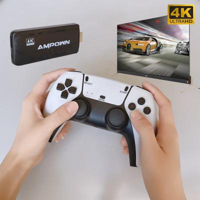 China TV Gaming Box 64GB Arcade Juegos 10000 Multi Wireless Games Controller Dropship HD Game Stick Retro Support Language Set For N64 for sale