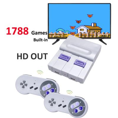 China Retro Game 32 Bit HD Retro Classic Video Game Mini TV Console Classic Game Player With Arcade Classical Games Wireless Gaming Controller 1788 for sale