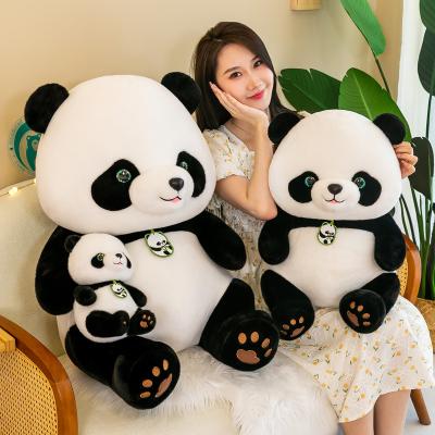 China 100% Pp Cotton Inside Cute Baby Big Giant Panda Bear Long Plush Stuffed Animal Doll Panda Animals Toy Cartoon Kawaii Dolls Girls Gifts Xmas Birthday for sale