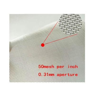 China Factory stainless steel mesh for vibrating screen 50mesh for sale