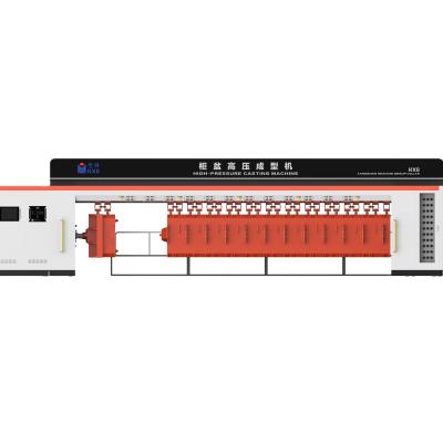 China Building Material Shops Sanitary Ware Production Line Wash Basin High Pressure Casting Machine For Ceramic Single Lava Tank Cistern Squatting Pan Mold for sale