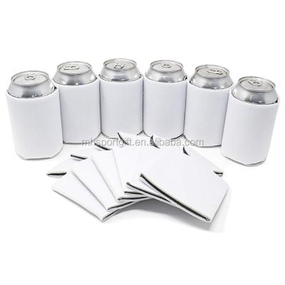 China Waterproof Neoprene Beer Can Wine Bottle Coolers Empty Holder For Sublimation for sale