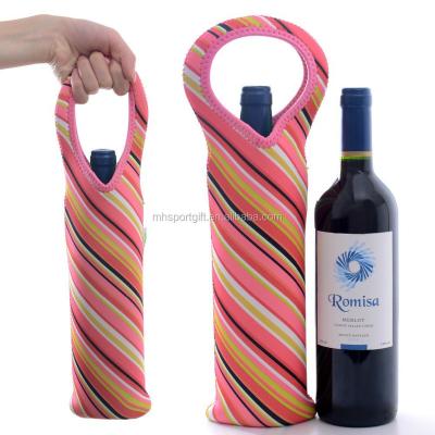 China Wholesale Waterproof Neoprene Hot Tote Cooler Bottle Wine Cooler Bag for sale