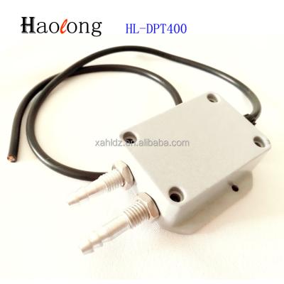 China Micro aluminum alloy DPT400 wind pressure differential sensor/transmitter/tranducer for gas HVAC application for sale