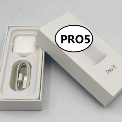 China Amazon Ebay Hot Selling 4 Pro 5 Pro In-Ear Air Headphones Rename GPS Pro 5 TWS Earbuds Wireless Headphones for sale