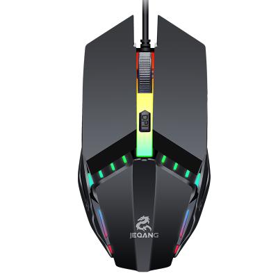 China 3D JM-350 Optical Gaming Mouse Colorful Luminous Competitive Gaming Mouse Optical USB Wired Mouse For PC for sale