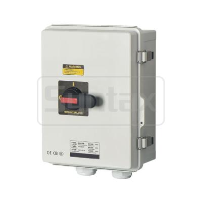 China Syntax DS Series 200A 250A Built In ABB Enclosed Disconnect Switch IP65 for sale