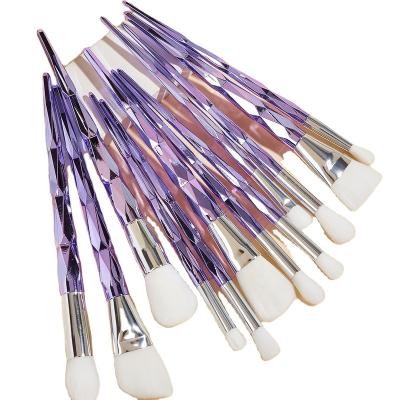 China Cruelty Free Most Popular Hot Selling Jelly Makeup Brush Purple Makeup Brush High Quality Glitter Makeup Brush for sale