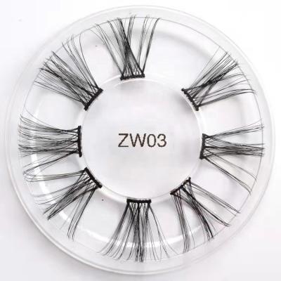 China Private label style cotton 5d mink eyelashes premade fan natural soft top quality 3d eyelashes black custom OEM customized faux mink lashes for sale