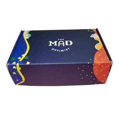 China Recyclable Anti-scratch Matt Lamination Custom Color Cardboard Gift Cardboards Folding Outdoor Gift Announcement Box for sale