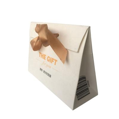 China New Style Shock Resistance Gift Bag Paper Box With Silk Ribbon Closure for sale