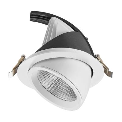 China Good Heat Dissipation 30W Modern High Quality Adjustable Led Ceiling Spotlight Led Spotlight Gimbal Spot Recessed Downlight for sale