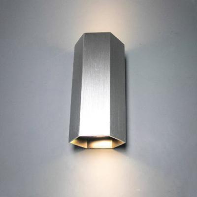 China Modern Hexagons GU10 Wall Sconces Lighting Indoor Wall Lamp For Bathroom Vanity Living Room for sale