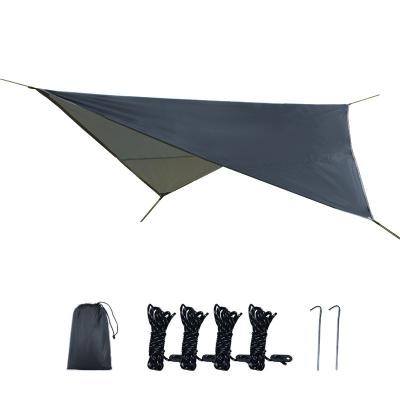 China Waterproof Foldable Outdoor Tent Outdoor Shade Garden Oxford Sun Shelter Tent Tarp Camping for sale