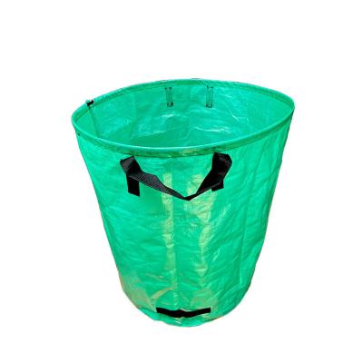 China Heavy Duty PE Yard Lawn Gardening Leaf Bags Reusable Garden Waste Bags, Heavy Duty Garden Waste Bag for sale