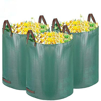 China Heavy Duty PE Leaf Sack Reusable Yard Yard Waste Bags, Garden Sack for sale