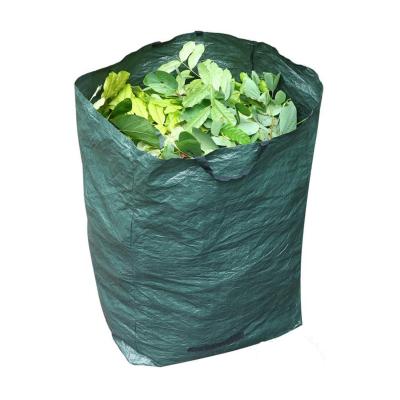 China Heavy Duty PE 360L Yard Lawn Gardening Leaf Bags Reusable Garden Waste Bags, Garden Waste Bag 53 Gallon for sale