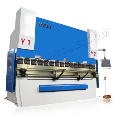 China Sheet Metal hydraulic shop press brake machine with CNC system DA58T system for sale