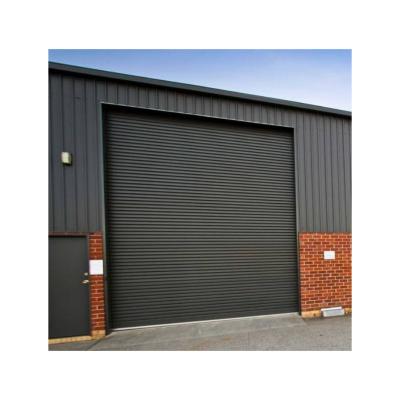 China Durable Automatic Steel Roller Shutter Metal Rolling Door With Remote Control for sale