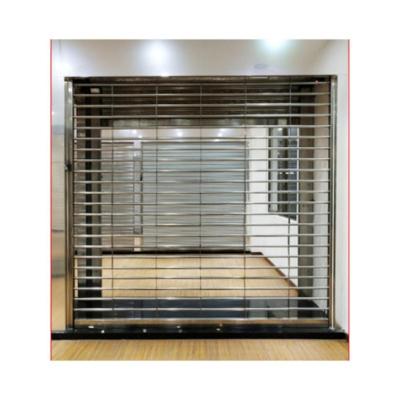 China Modern Microperforated Galvanized Steel Roller Shutter Slat Perforated Galvanized Steel Rolling Door for sale