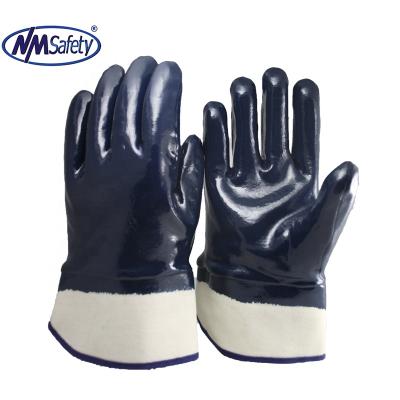 China Durable Heavy Duty NMSAFETY Hycron Construction Gloves / Safety Gloves Good Quality From China for sale