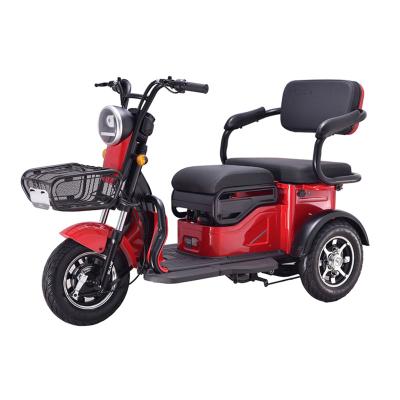 China Passenger Most Popular 60V 20AH 1000W Front Disc Rear Drum Brake 3 Wheel Eco-Friendly Adult Electric Tricycle for sale