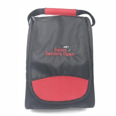 China High Quality Shoe Bag Embroidery Golf Shoe Bags With Logo Shoe Bag Customized Durable Material for sale