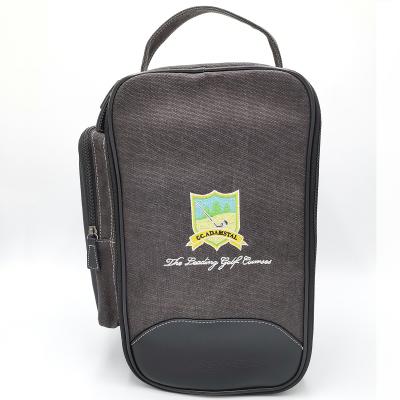 China Durable High Quality Customized Shoe Bag Logo Golf Shoe Bags Travel Shoe Bag for sale