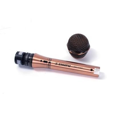 China New Brand High Quality Light Condenser Supplier Factory Professional Gold Cable Microphone for sale