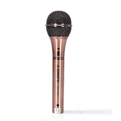 China High Quality Goods Using Metal Gray Top Quality Dynamic Cheap Low Price Wired Microphone for sale