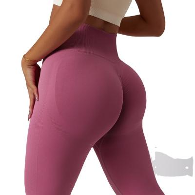 China New Style Good Quality Breathable Gym Wear Ladies Leggings Fashion High Waisted Women Fitness Yoga Leggings for 2023 Leggings Women Gym for sale